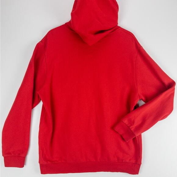 Mickey Mouse And Friends Pullover Men's Large Hoodie Red Logo Graphics Disney - Picture 7 of 10